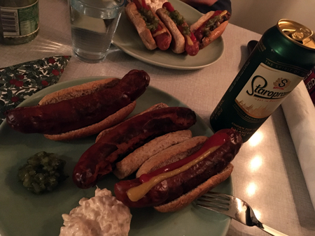 Tre brännare och öl