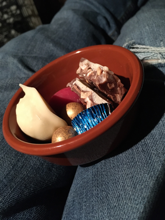 Julgodis till kvällskaffet