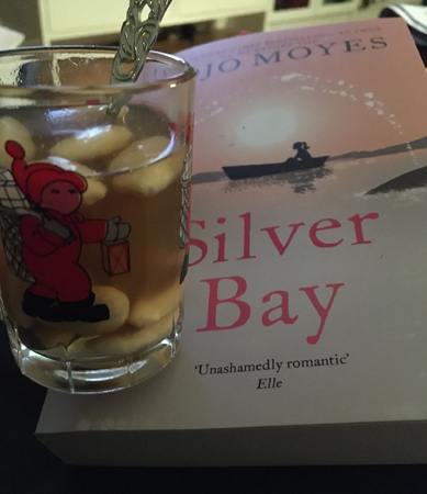 Roslags äppelglögg och boken Silver Bay