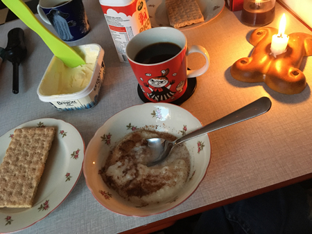 Grötfrukost julafton 2021