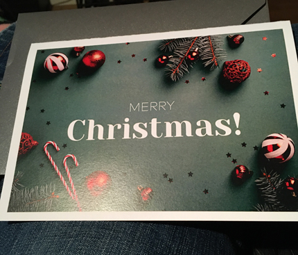 Julklapp från jobbet