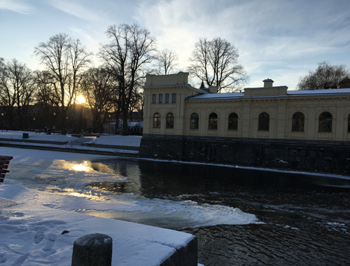 Vid Fyrisån annandag jul