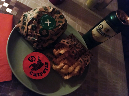 Halloumiburgare från Burgers n bastards o öl