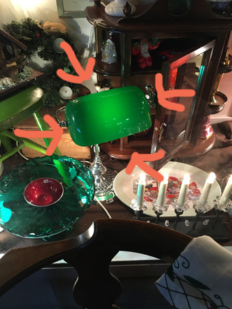 Strindbergslampa hos Korrens kuriosa