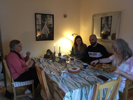 Mormor Linn Jordan och Anna