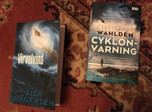 Böckerna Virvelvind och Cyklonvarning