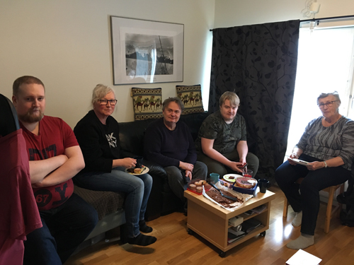 Födelsedagsfirare hos Jo 2022