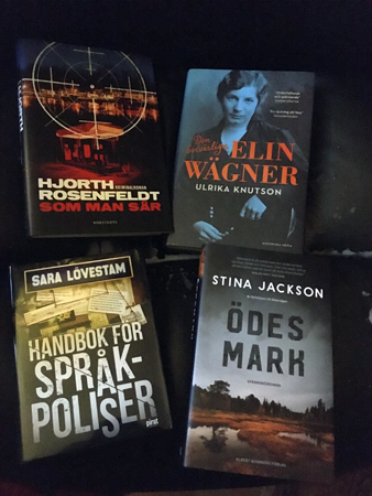 Mina bokreaböcker 2022 Som man sår, Den besvärliga Elin Wägner, Handbok för språkpoliser, Ödesmark