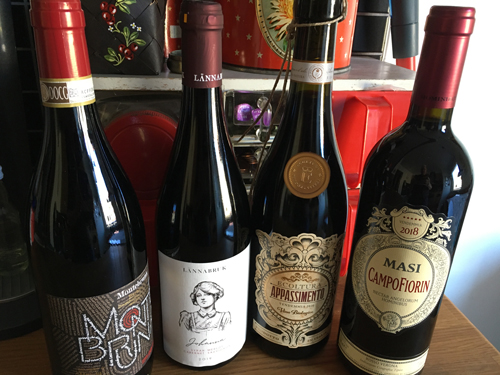 Montebruna Barbera dAsti Lännabruk Johanna Ecoltura Appassimento Masi Campofiorin