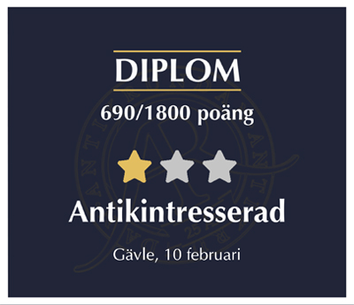 Antikintresserad i Gävle 10 feb 2022