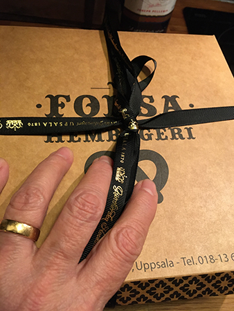 Tårtkartong från Forsa hembageri