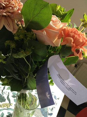 Blommor från Agneta