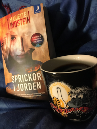 Boken Sprickor i jorden och kaffe på sängen