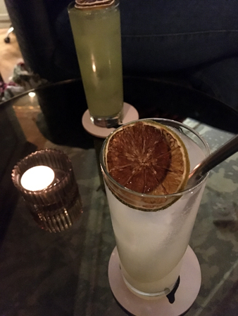 Green Collins och Tom Collins Hotel Frantz