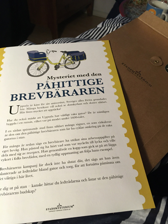 Stadsmysterium Den påhittige brevbäraren