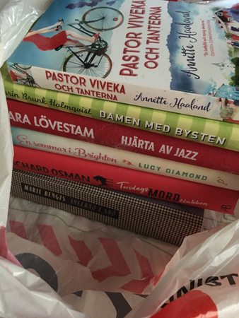 En kasse böcker En kasse böcker