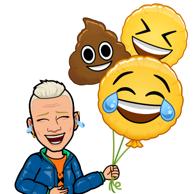 Bitmoji Tofflan med skrattande och bajssemojis Bitmoji Tofflan med skrattande och bajssemojis