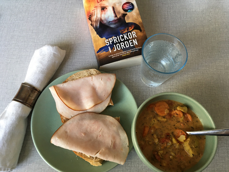 Kalkonmackor och fisksoppa boken Sprickor i jorden