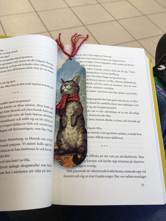 Bokuppslag och klinkergolv