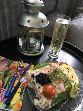 Räkstuibbe och bubbel