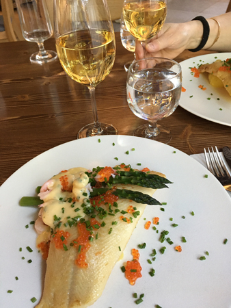 Blåkveite o chardonnay