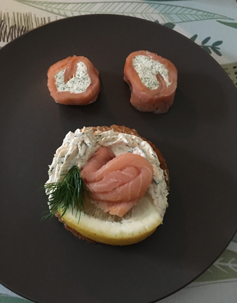 Laxrullar och löjromstoast