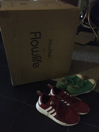 En stor låda från Flowlife