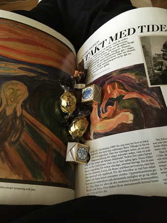 Italiensk choklad inuti Antik och Auktion