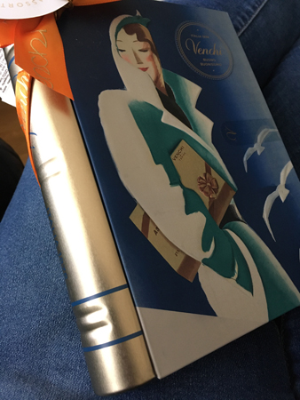 Italiensk choklad i bokfodral