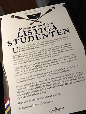 Mysteriet med den listiga studenten