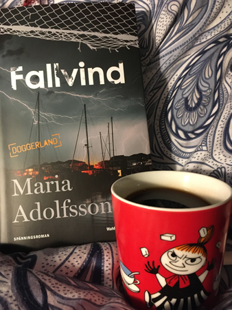 Boken Fallvind och kaffe på sängen