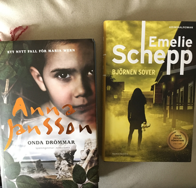 Böckerna Onda drömmar och Björnen sover