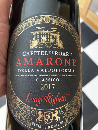 Capitel deRoari Amarone 2017