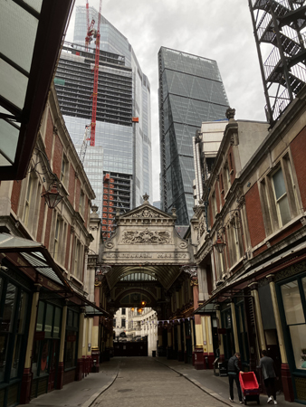 Gammal och ny arkitektur London