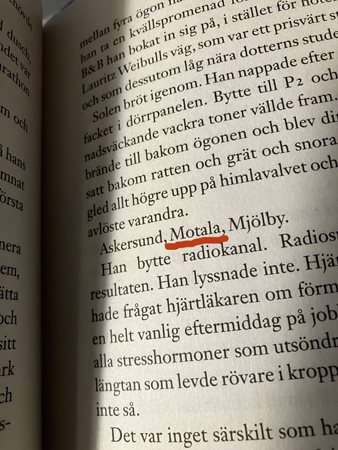 Motala i boken En god man