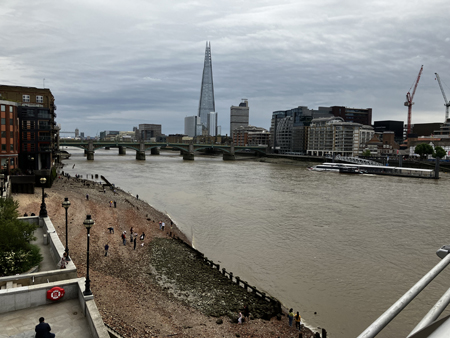 London över Themsen