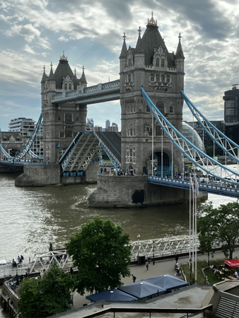 Tower bridge broöppning