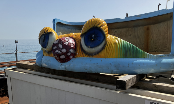 Karusellvagn på lagning