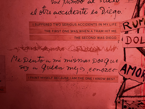 Anteckningar av Frida Kahlo