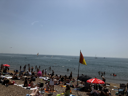 Brighton beach
