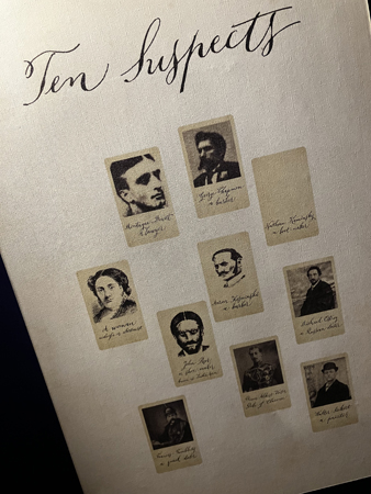 Tio misstänkta Jack the Ripper