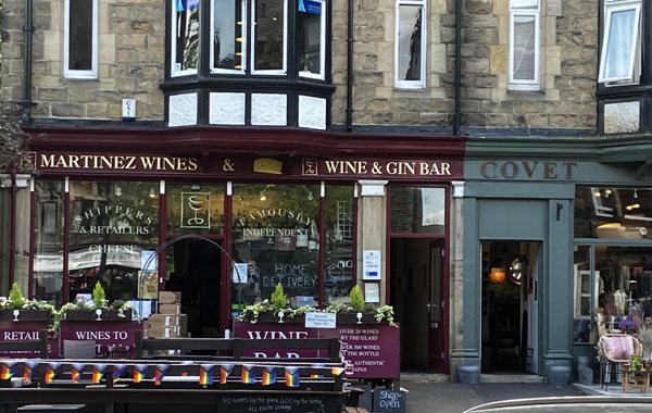 Wine and gin bar Ilkley