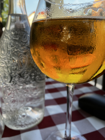 En kall Poretti hos Alex