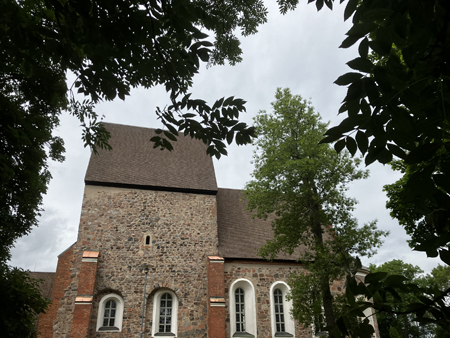 Gamla Uppsala kyrka 18 juli 22