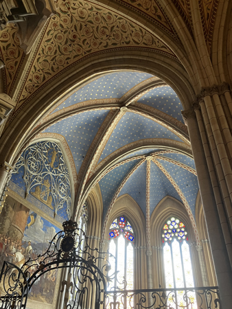 Taket i Gustav Vasakoret Domkyrkan 24 juli 22