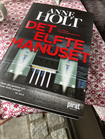 Nyinköpt Anne Holts bok Det elfte manuset
