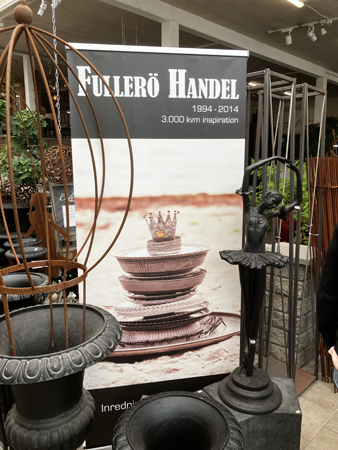 Fullerö handel 1994-2014 skylt