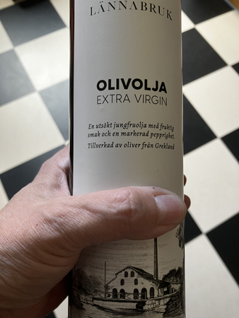 Extra virgin olivolja från Lännabruk