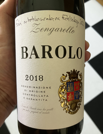 Zengarello Barolo 2018