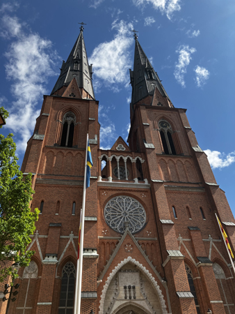 Domkyrkan exteriör huvudentré